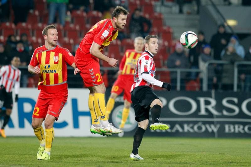 Football. PKO BP Ekstraklasa. Cracovia Krakow - Korona Kielce. 14.12.2015