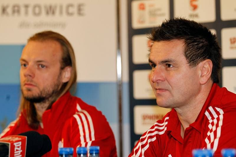 Ice Hockey. Poland national team. Press Conference. 16.12.2015