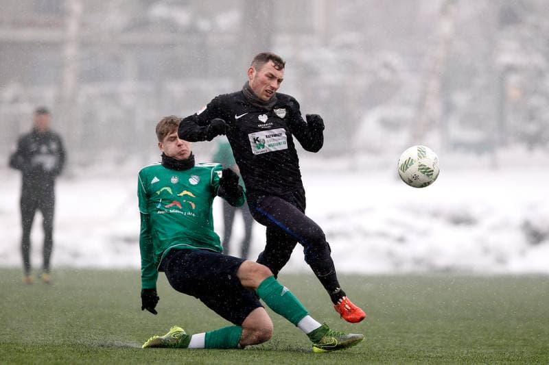 Football. Sparing. ROW Rybnik - Rozwoj Katowice. 01.02.2017