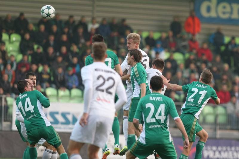 Football. ePojisteni.cz 1 liga. MFK Karvina - Bohemians Praha 1905. 26.11.2016