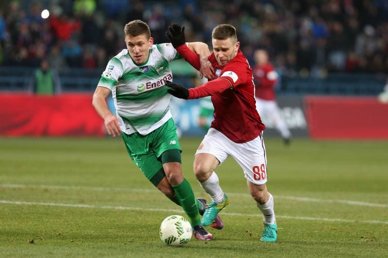 Football. Lotto Ekstraklasa. Wisla Krakow - Lechia Gdansk. 03.12.2016