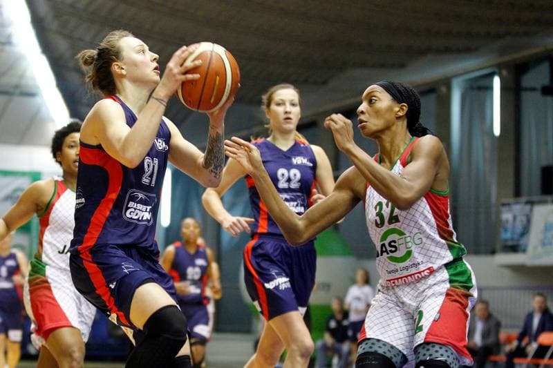 Basketball. BLK. JAS-FBG Zaglebie Sosnowiec - Basket 90 Gdynia. 17.12.2016