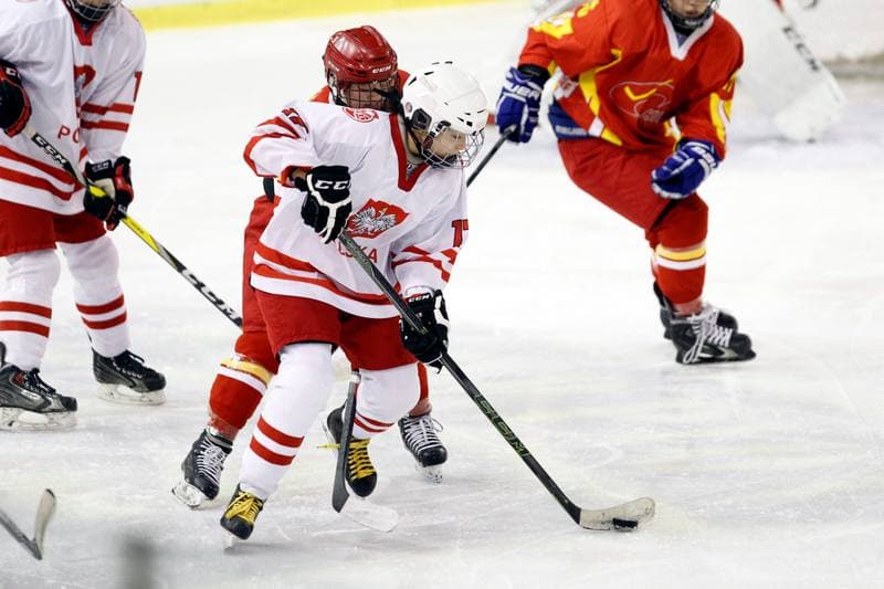 Ice Hockey. U18 Women's World Championship. Poland - China. 14.01.2017