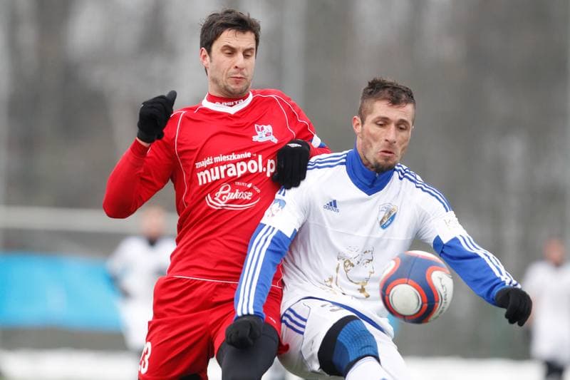 Football. Sparing. FK Poprad - Podbeskidzie Bielsko-Biala. 20.01.2017