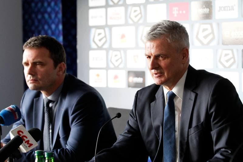 Football. Piast Gliwice. Press Conference. 02.03.2017