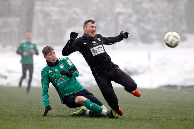 Football. Sparing. ROW Rybnik - Rozwoj Katowice. 01.02.2017