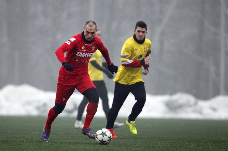 Football. Sparing. Zaglebie Sosnowiec - BKS Stal Bielsko-Biala. 01.02.2017