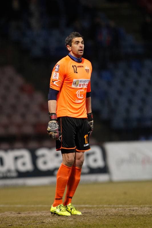 Football. II Liga. Polonia Bytom - Warta Poznan. 03.03.2017