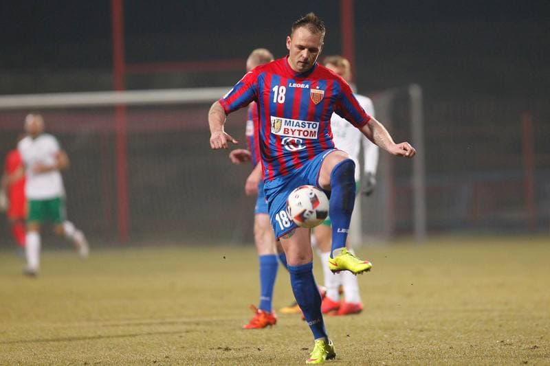 Football. II Liga. Polonia Bytom - Warta Poznan. 03.03.2017