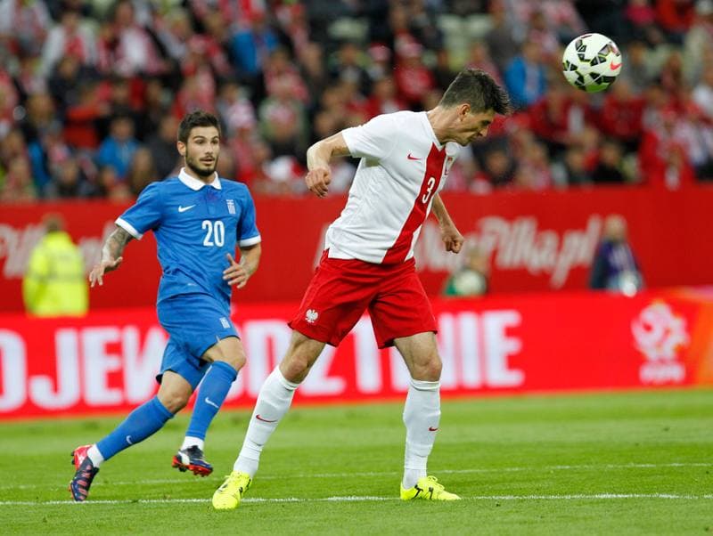 Football. International Friendly. Poland - Greece. 16.06.2015