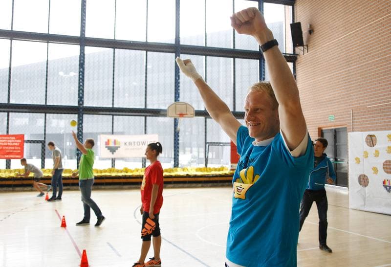 Handball. Poland national team. Training. 17.06.2015