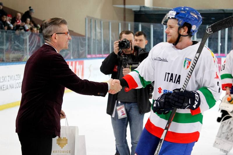 Ice Hockey. Euro Ice Hockey Challenge. Poland - Italy. 11.02.2017