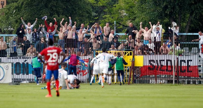Football. I Liga. Rakow Czestochowa - Pogon Siedlce. 20.06.2015
