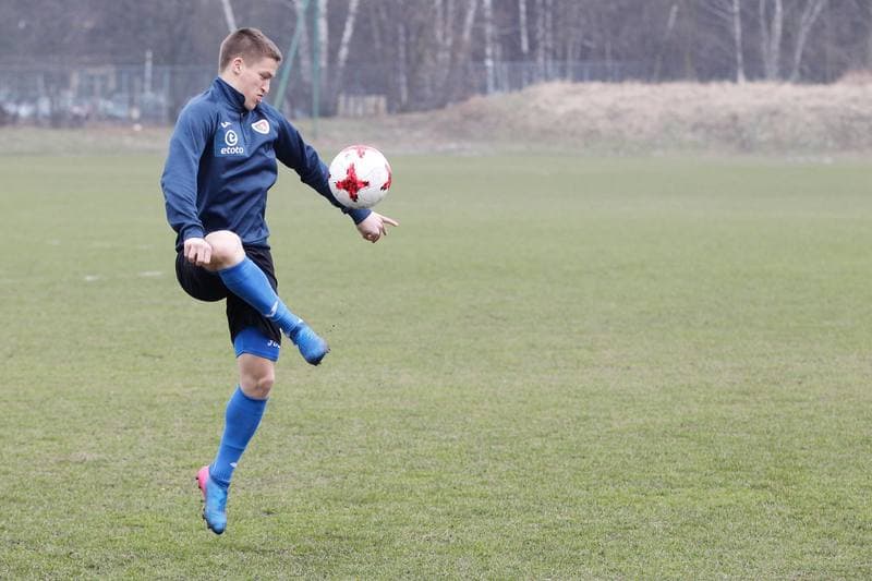 Football. Piast Gliwice. Training. 15.03.2017