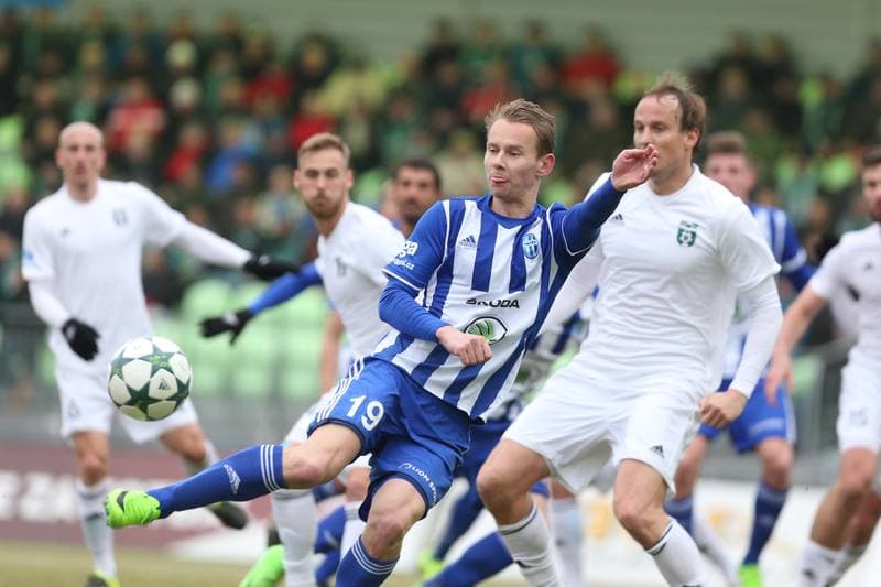 Football. ePojisteni.cz 1 Liga. MFK Karvina - FK Mlada Boleslav. 19.02.2017