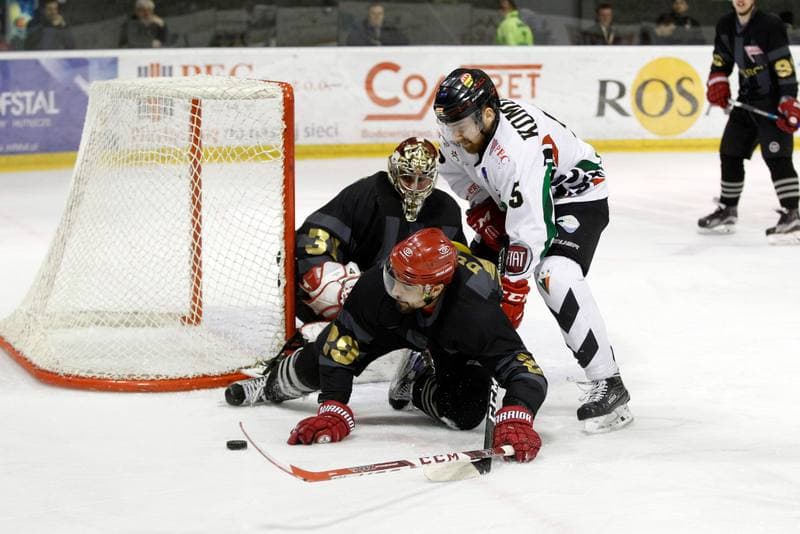 Ice Hockey. Polska Hokej Liga. GKS Tychy - Comarch Cracovia. 22.03.2017