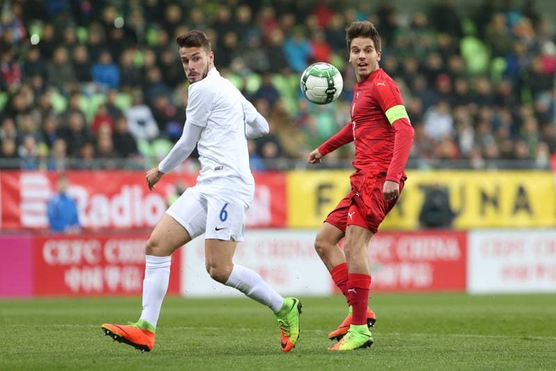 Football. International Friendly Match. Czech Republic U21 - Slovakia U21. 24.03.2017