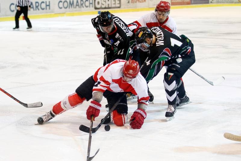 Ice Hockey. Polska Hokej Liga. Comarch Cracovia - GKS Tychy. 26.03.2017