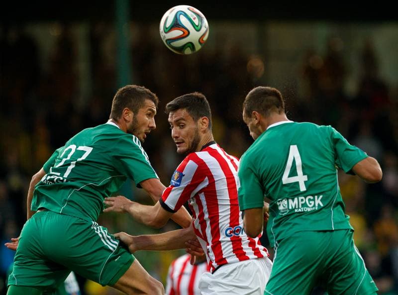 Football. Polish Cup. GKS Katowice - Cracovia Krakow. 22.09.2015