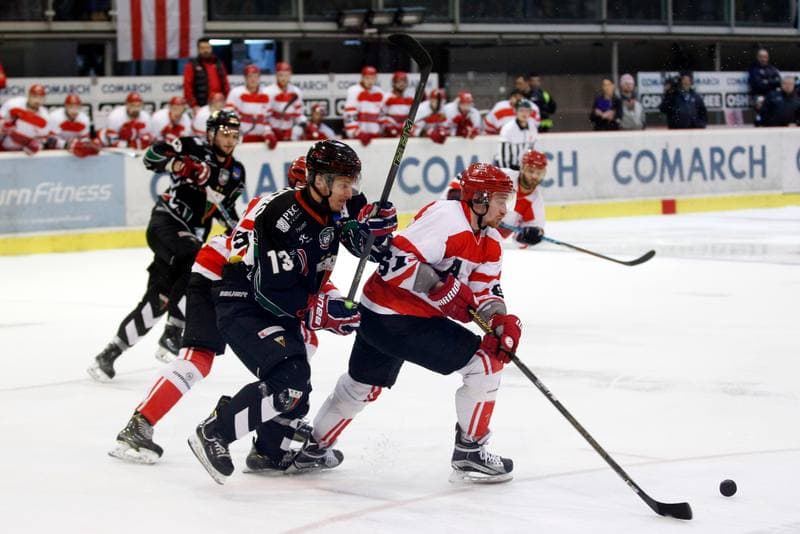 Ice Hockey. Polska Hokej Liga. Comarch Cracovia - GKS Tychy. 26.03.2017