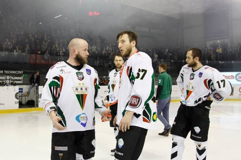 Ice Hockey. Polska Hokej Liga. GKS Tychy - Comarch Cracovia. 02.04.2017