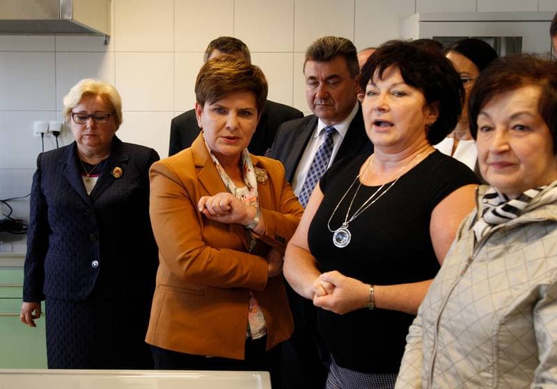 Beata Szydlo. Main Mining Institute. Press Conference. 05.10.2015