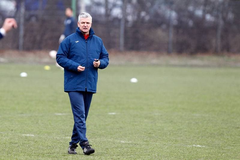 Football. Piast Gliwice. Training. 15.03.2017