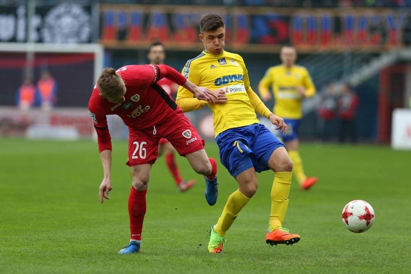 Football. Lotto Ekstraklasa. Piast Gliwice - Arka Gdynia. 18.03.2017