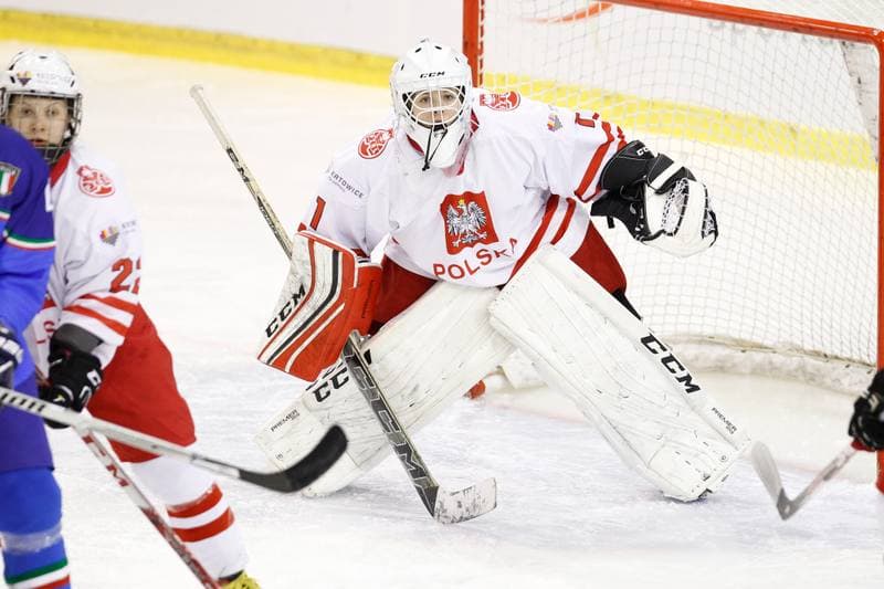 Ice Hockey. Women's World Championship. Poland - Italy. 11.04.2017