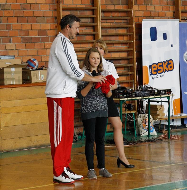 Volleyball. Poland national team. Training. 07.10.2015