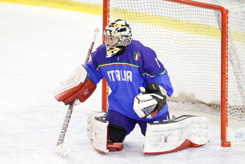 Ice Hockey. Women's World Championship. Italy - China. 12.04.2017