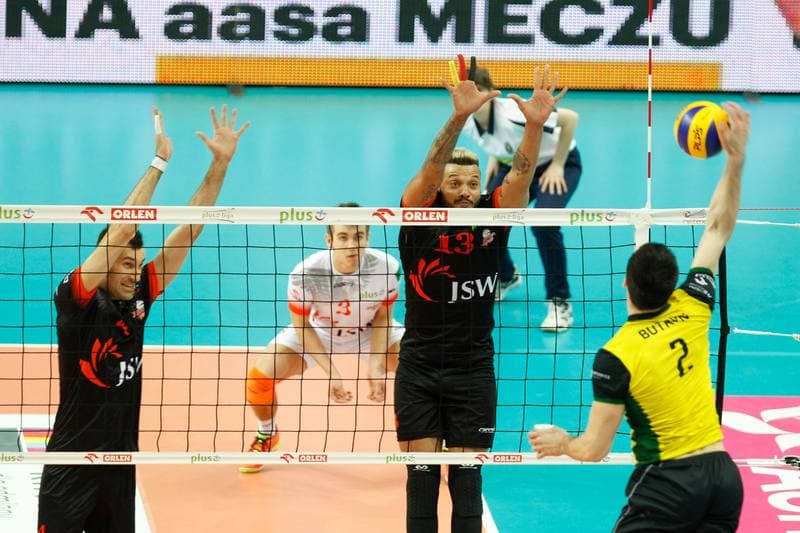 Volleyball. PlusLiga. GKS Katowice - Jastrzebski Wegiel. 28.03.2017