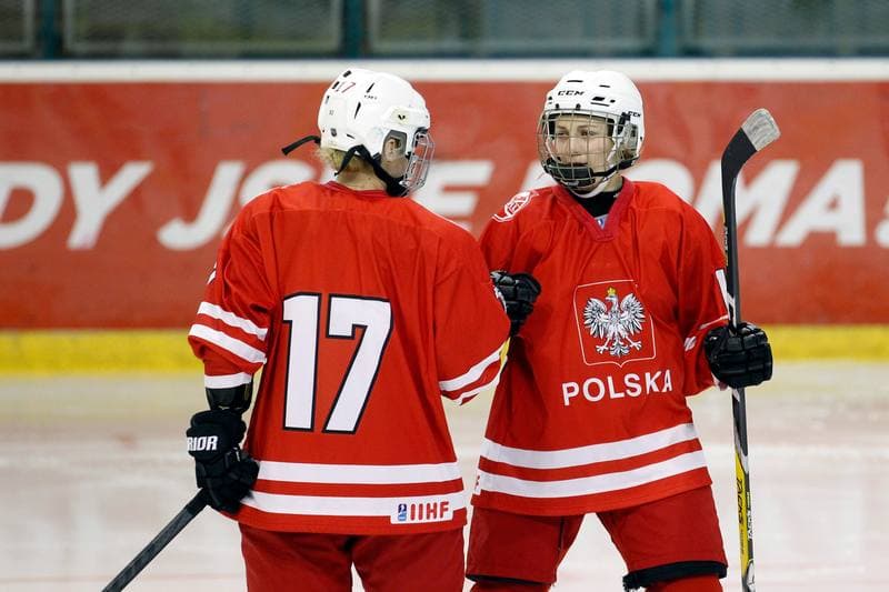 Ice Hockey. Women's Friendly Match. Poland - Ontario. 04.04.2017
