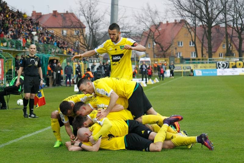 Football. Nice I Liga. GKS Katowice - GKS Tychy. 29.04.2017