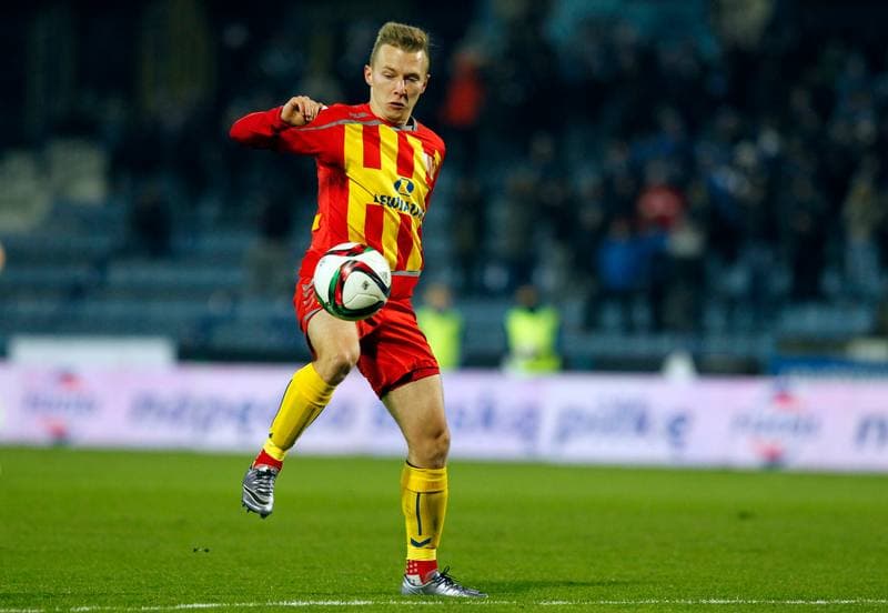 Football. T-Mobile Ekstraklasa. Ruch Chorzow - Korona Kielce. 27.10.2014