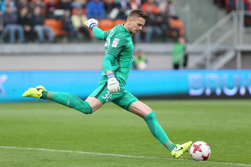 Football. Lotto Ekstraklasa. Bruk-Bet Termalica Nieciecza - Lech Poznan. 07.05.2017