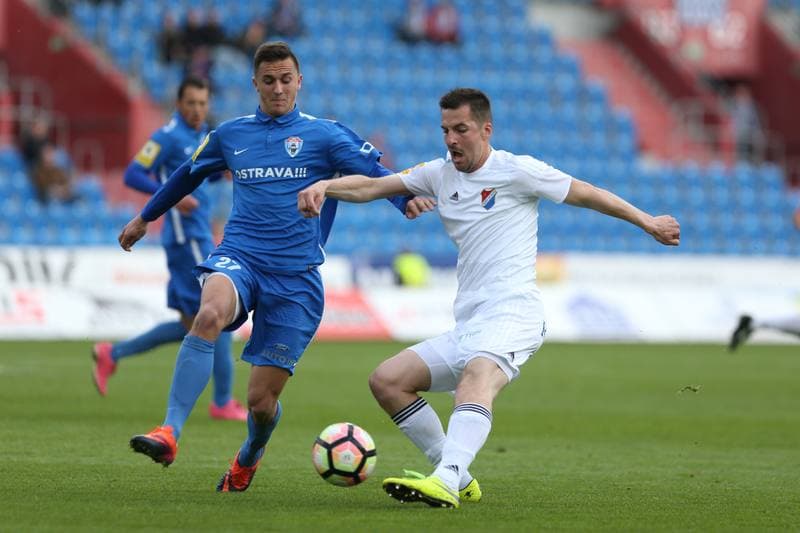 Football. Fortuna Narodni Liga. MFK Vitkovice - Banik Ostrava. 10.05.2017