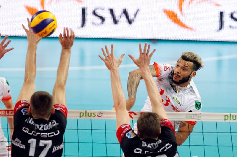 Volleyball. PlusLiga. Jastrzebski Wegiel - Asseco Resovia Rzeszow. 18.04.2017
