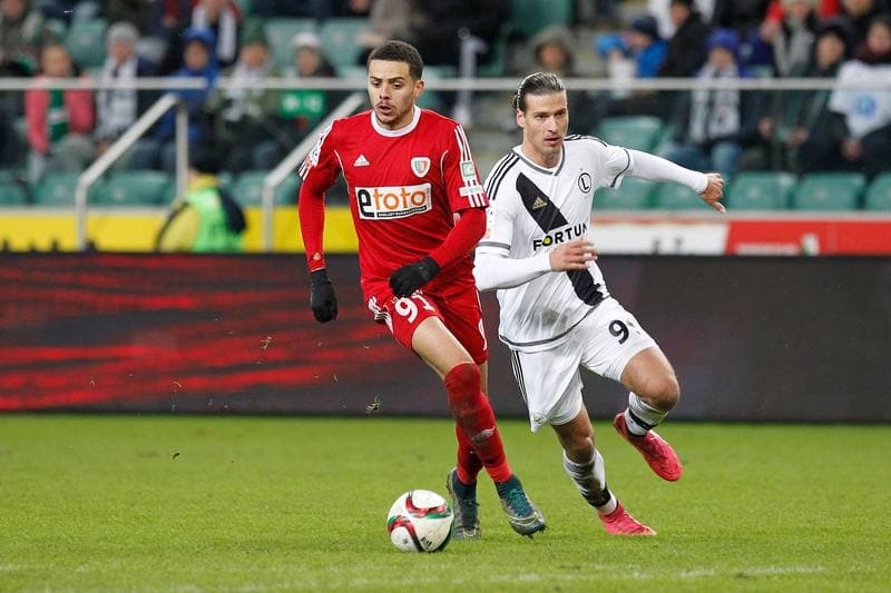 Football. PKO BP Ekstraklasa. Legia Warsaw - Piast Gliwice. 13.12.2015