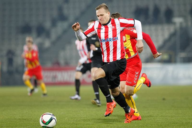 Football. PKO BP Ekstraklasa. Cracovia Krakow - Korona Kielce. 14.12.2015