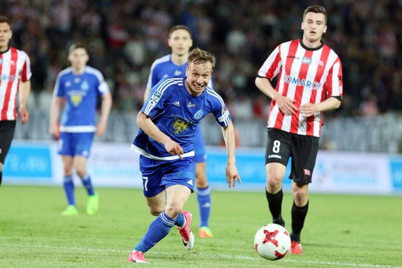 Football. Lotto Ekstraklasa. Cracovia Krakow - Ruch Chorzow. 19.05.2017