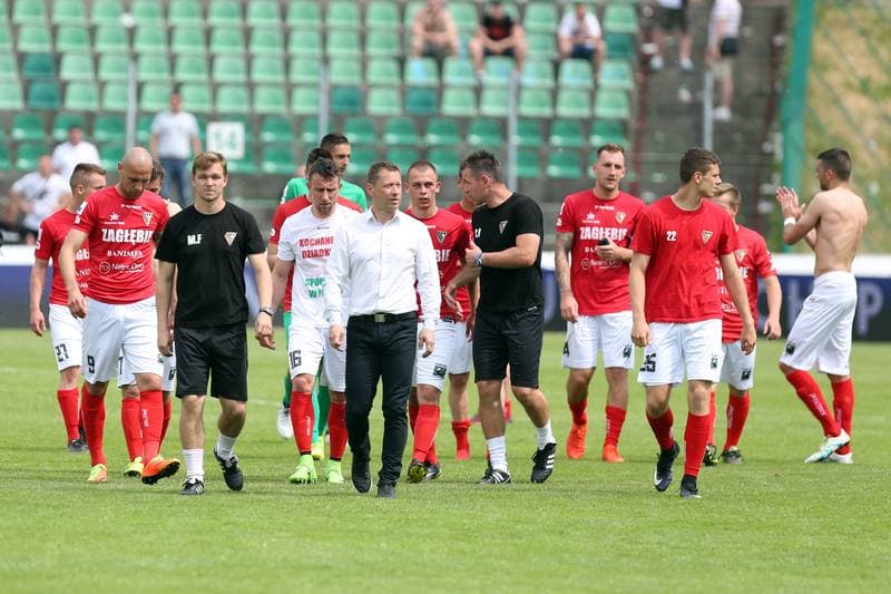 Football. Nice I Liga. Zaglebie Sosnowiec - GKS Tychy. 04.06.2017