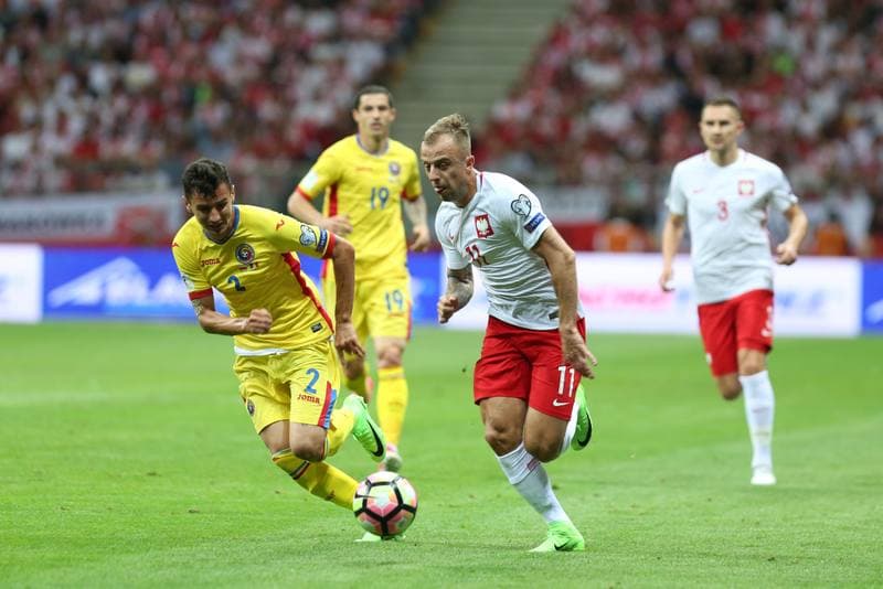 Football. World Cup Qualifiers. Poland - Romania. 10.06.2017