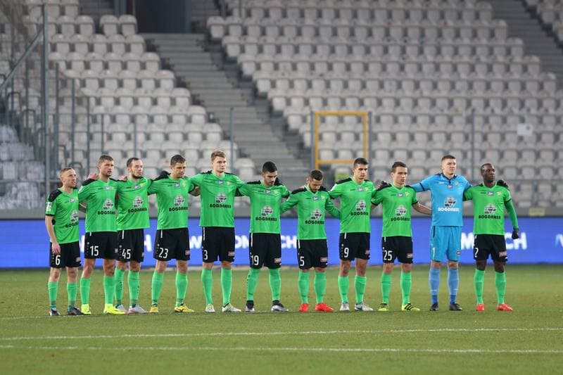Football. Lotto Ekstraklasa. Cracovia Krakow - Gornik Leczna. 04.12.2016