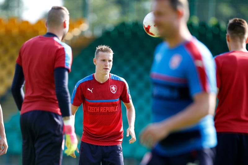 Football. Czech Republic. Training. 20.06.2017