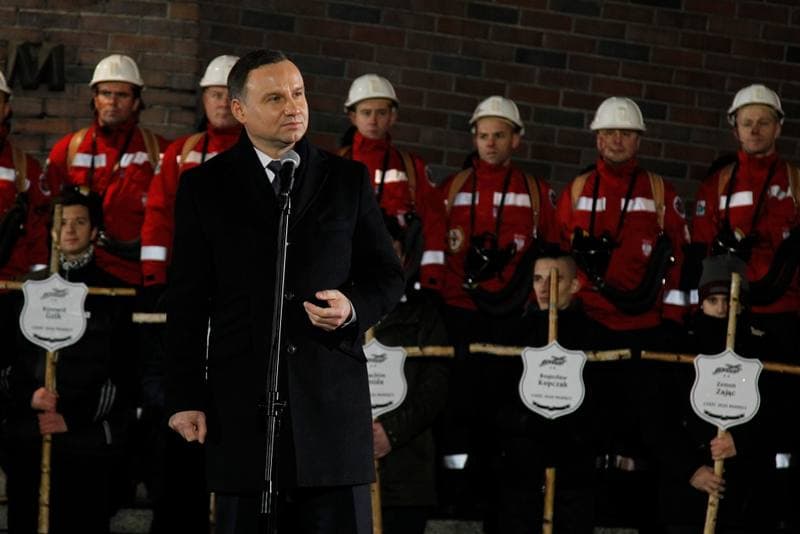 Katowice. XXXV Anniversary of the Pacification of KWK Wujek. 16.12.2016