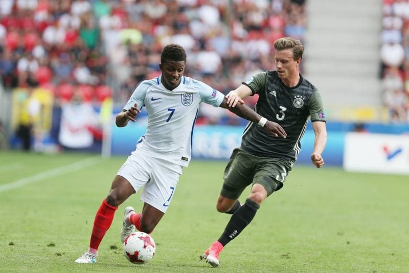 Football. UEFA European U21 Championship. England - Germany. 27.06.2017