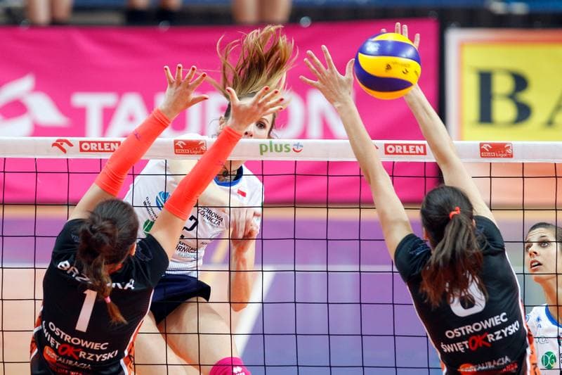 Volleyball. Orlen Liga. MKS Dabrowa Gornicza - KSZO Ostrowiec. 07.01.2017