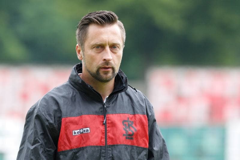 Football. Sparing. Zaglebie Sosnowiec - LKS Lodz. 15.07.2017