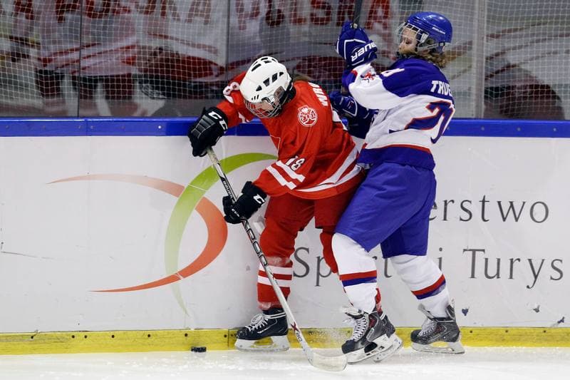 Ice Hockey. U18 Women's World Championship. Poland - Great Britain. 11.01.2017